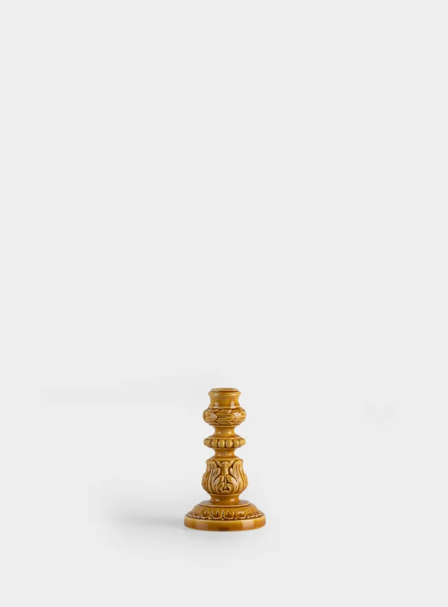 Small Baroque Candle Holder