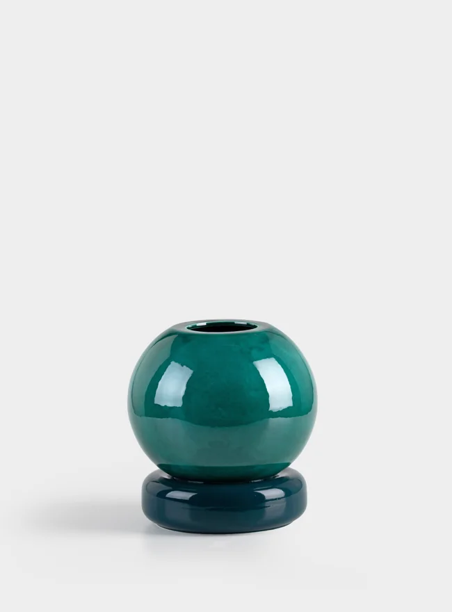 Geometric Sphere Vase